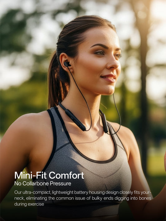 UnderTorrent Neckband Earbuds - Run Free, Band Secure