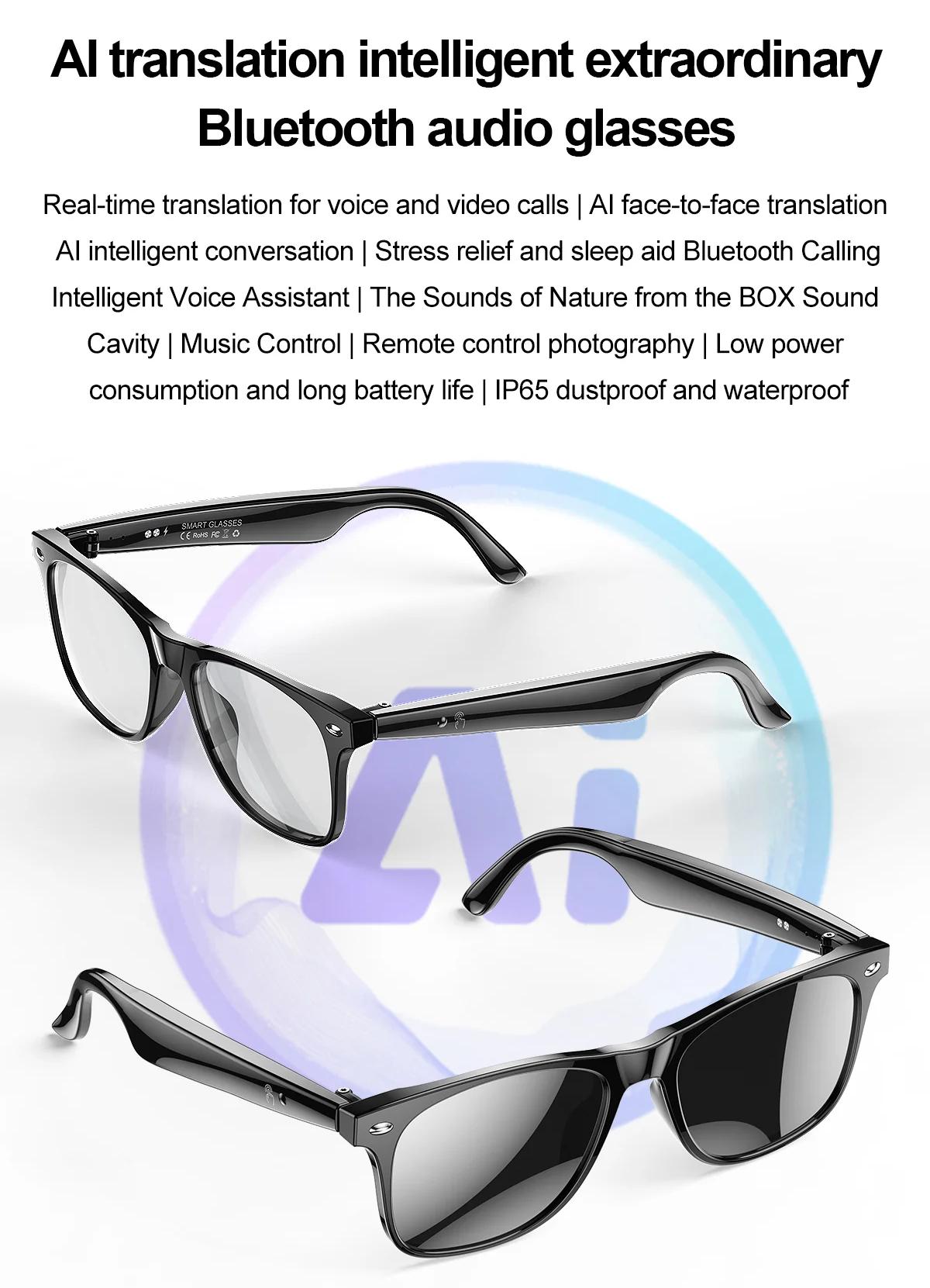 UnderTorrent Smart AI Intelligent Audio Glasses - UT01