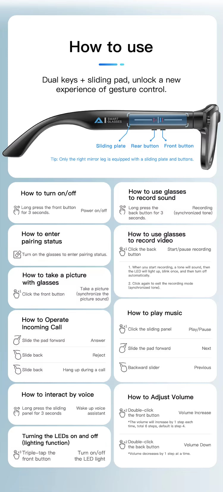 Smart Audio Sunglasses