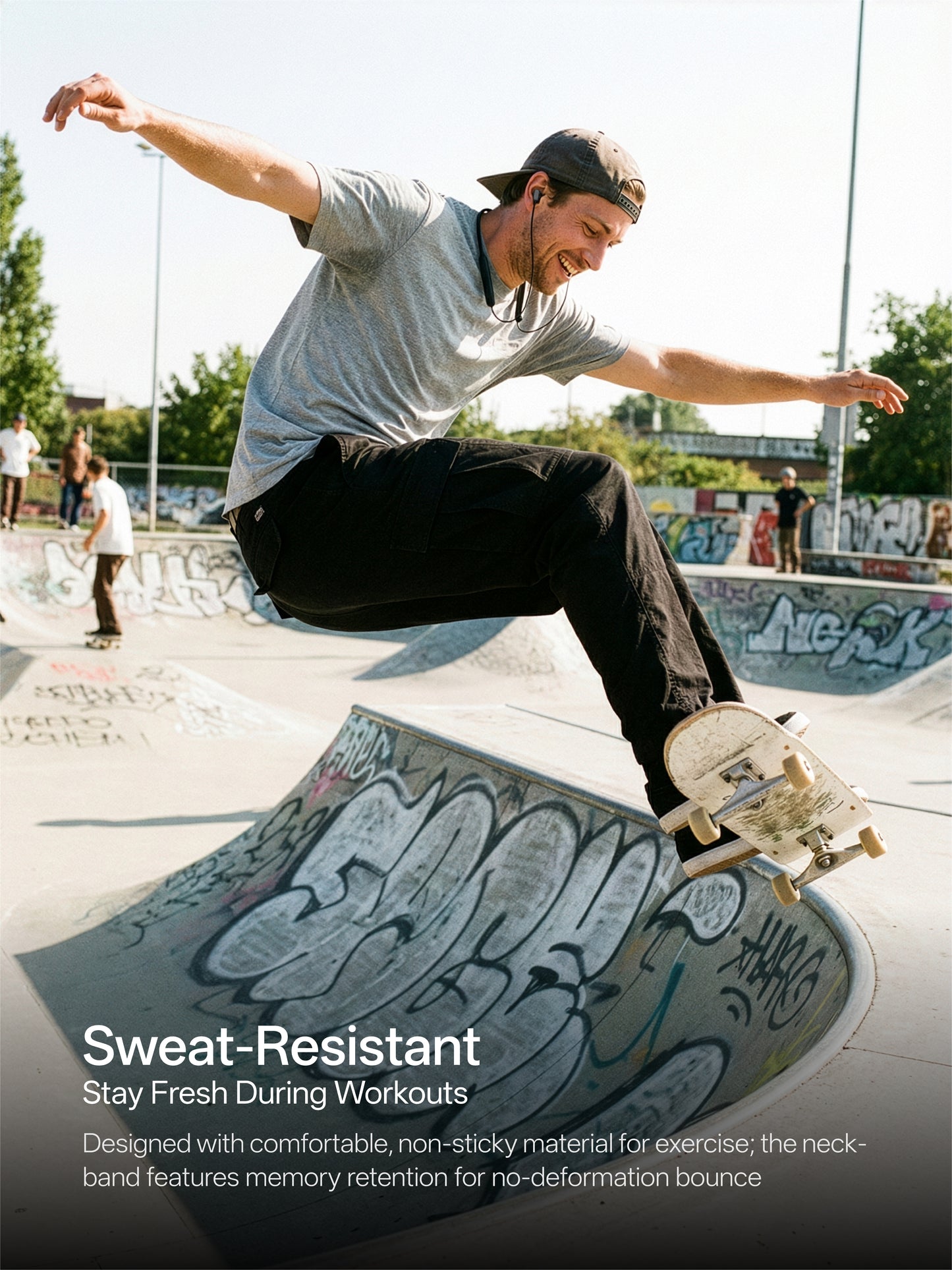 UnderTorrent Neckband Earbuds - Run Free, Band Secure