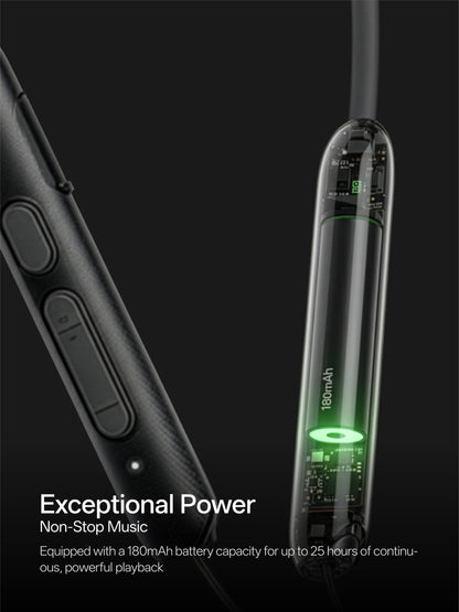 UnderTorrent Neckband Earbuds - Run Free, Band Secure