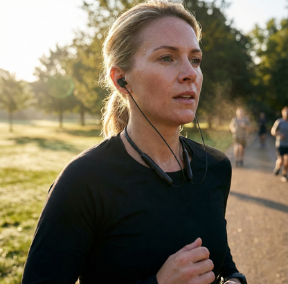 UnderTorrent Neckband Earbuds - Run Free, Band Secure