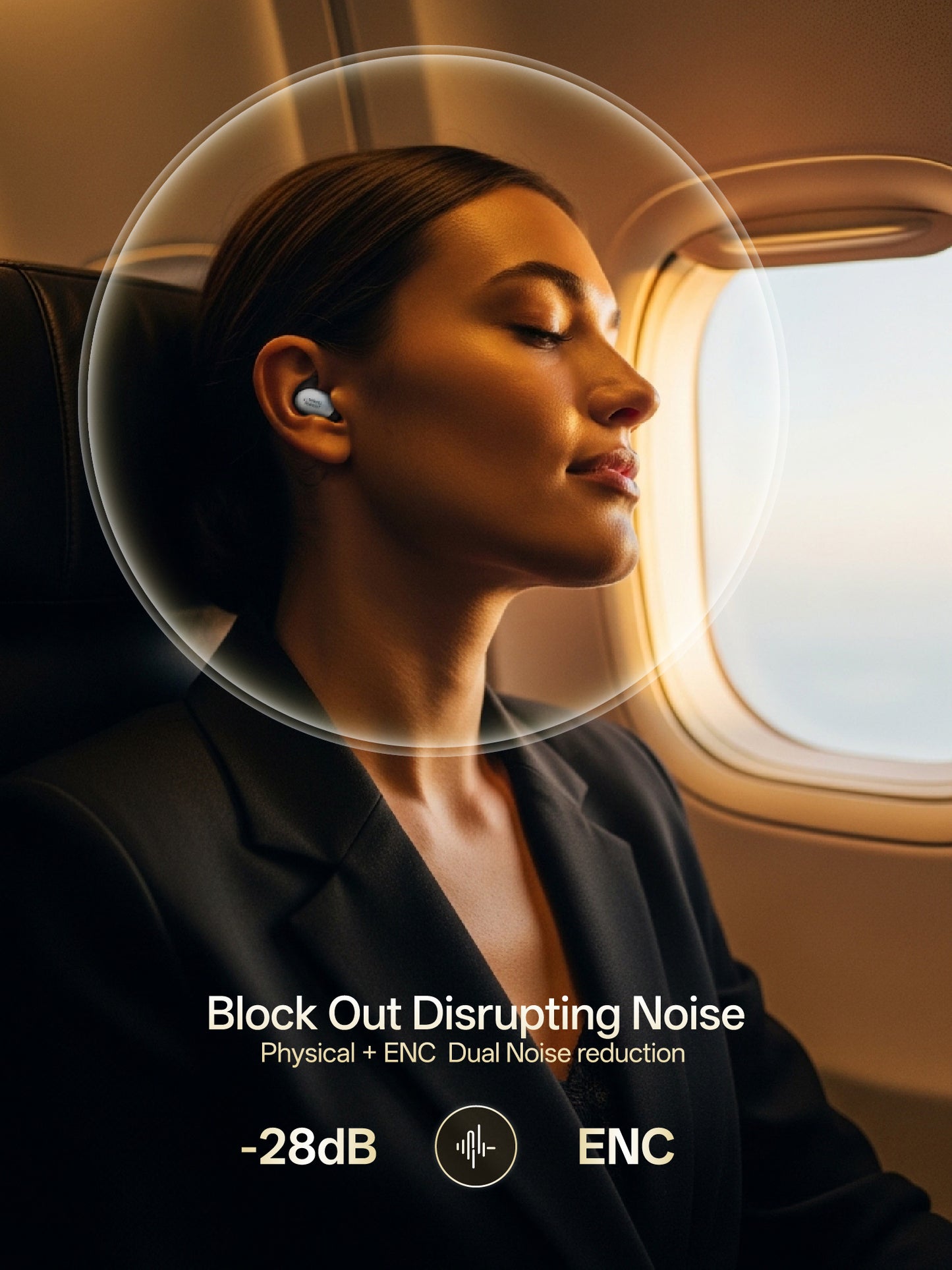 UnderTorrent  Sleep Earbuds  Serene 1 - Pressure-Free Side Sleeping