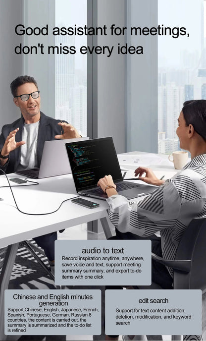 UnderTorrent  Smart AI Intelligent Audio Glasses - UT01