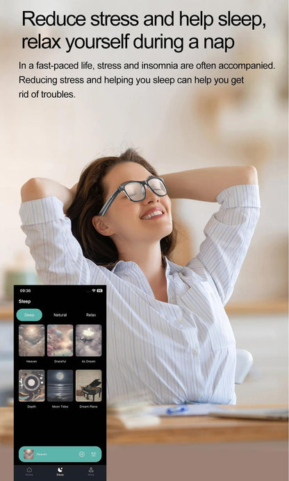 UnderTorrent  Smart AI Intelligent Audio Glasses - UT01