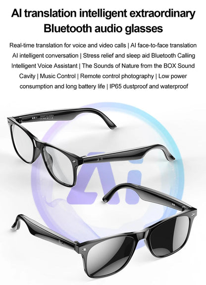 UnderTorrent  Smart AI Intelligent Audio Glasses - UT01